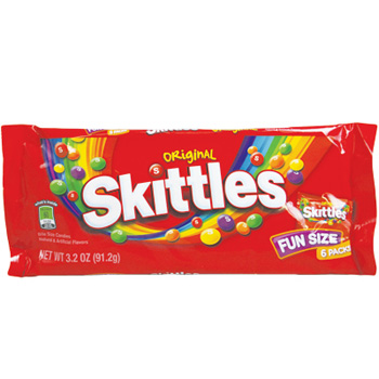 Skittles Original Fun Size 6ct