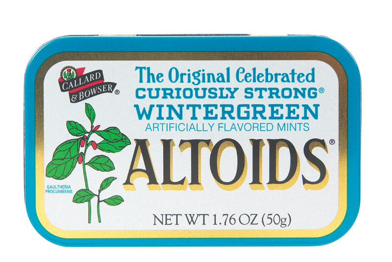 Altoids Wintergreen Curiously Strong Mints, 1.76 Oz