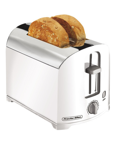 Proctor Silex 2 Slice Toaster, White, Model 22632