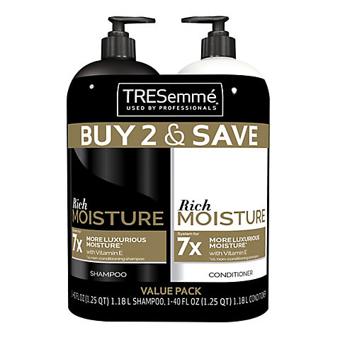 TRESemme Moisture Rich Shampoo & Conditioner Value Pack