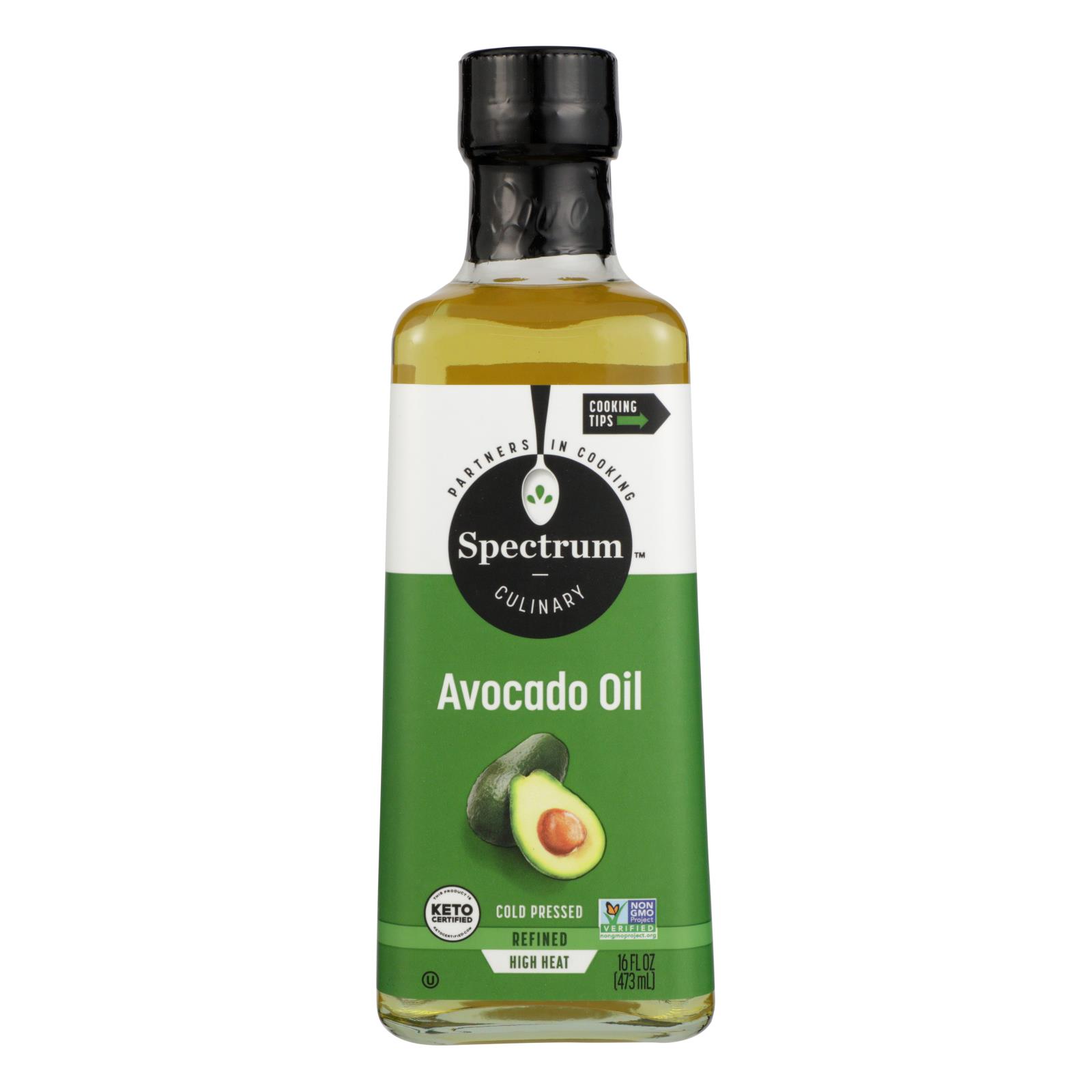 Spectrum Naturals Culinary Avocado Oil 16 Fl. Oz. Bottle