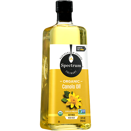 Spectrum Culinary Naturals Organic Refined Canola Oil 32 Fl Oz