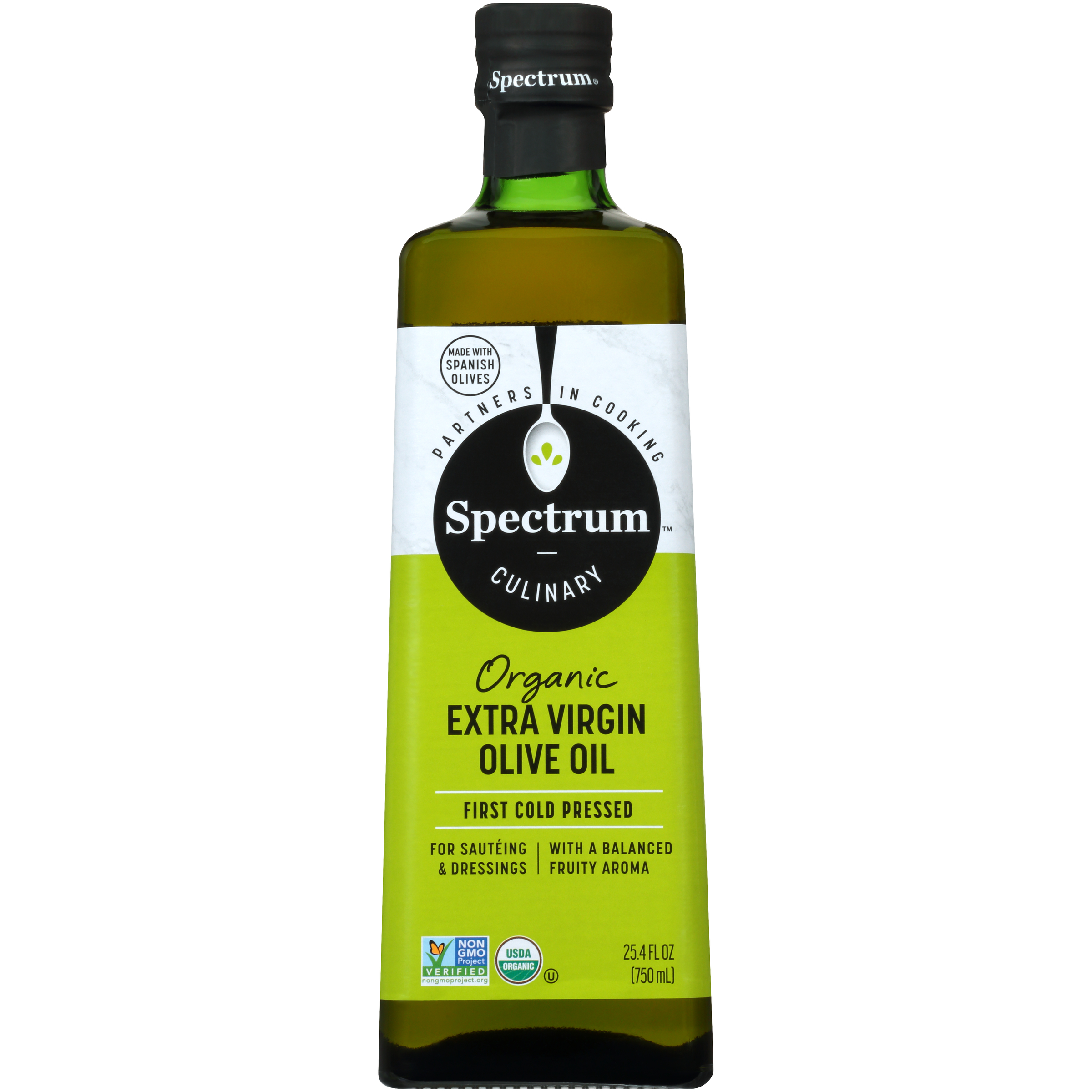 Spectrum Culinary Naturals Organic Unrefined Extra Virgin Olive Oil 25.4 Fl Oz