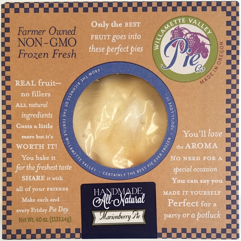 Willamette Valley Pie Co. Handmade All-Natural Marionberry