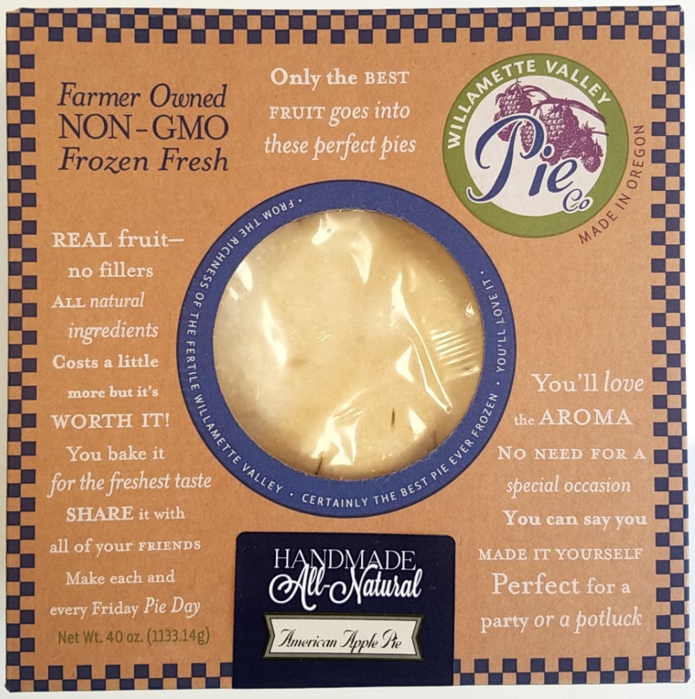 Willamette Valley Pie Co. Fruit American Apple 40.00 Oz