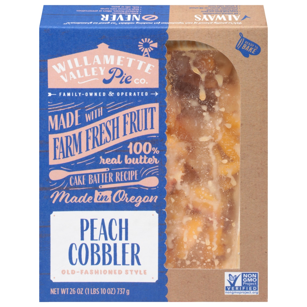 Willamette Valley Fruit Cobbler, Peach