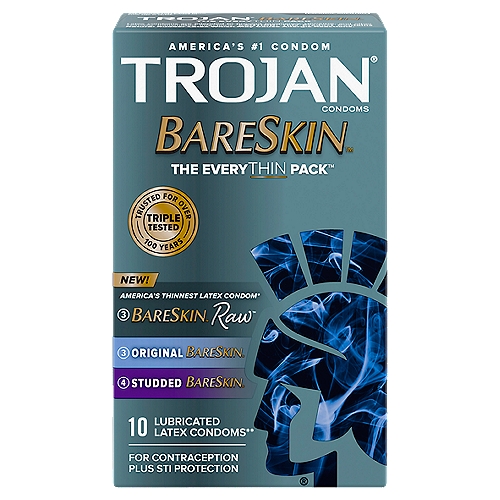 Trojan Bareskin Everythin Condom - Variety
