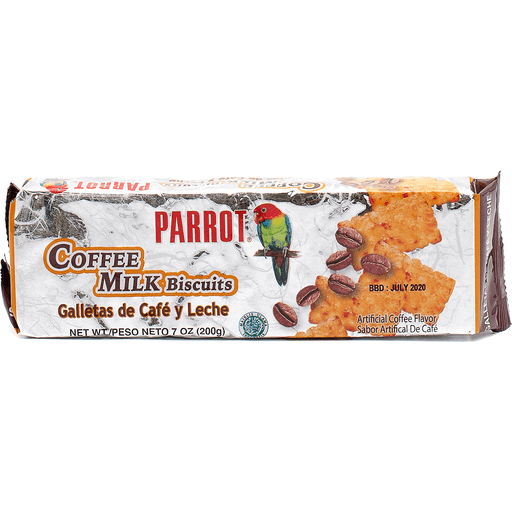 Parrot Coffee Milk Biscuits 7 Oz
