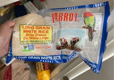 Parrot White Rice 6/5lb