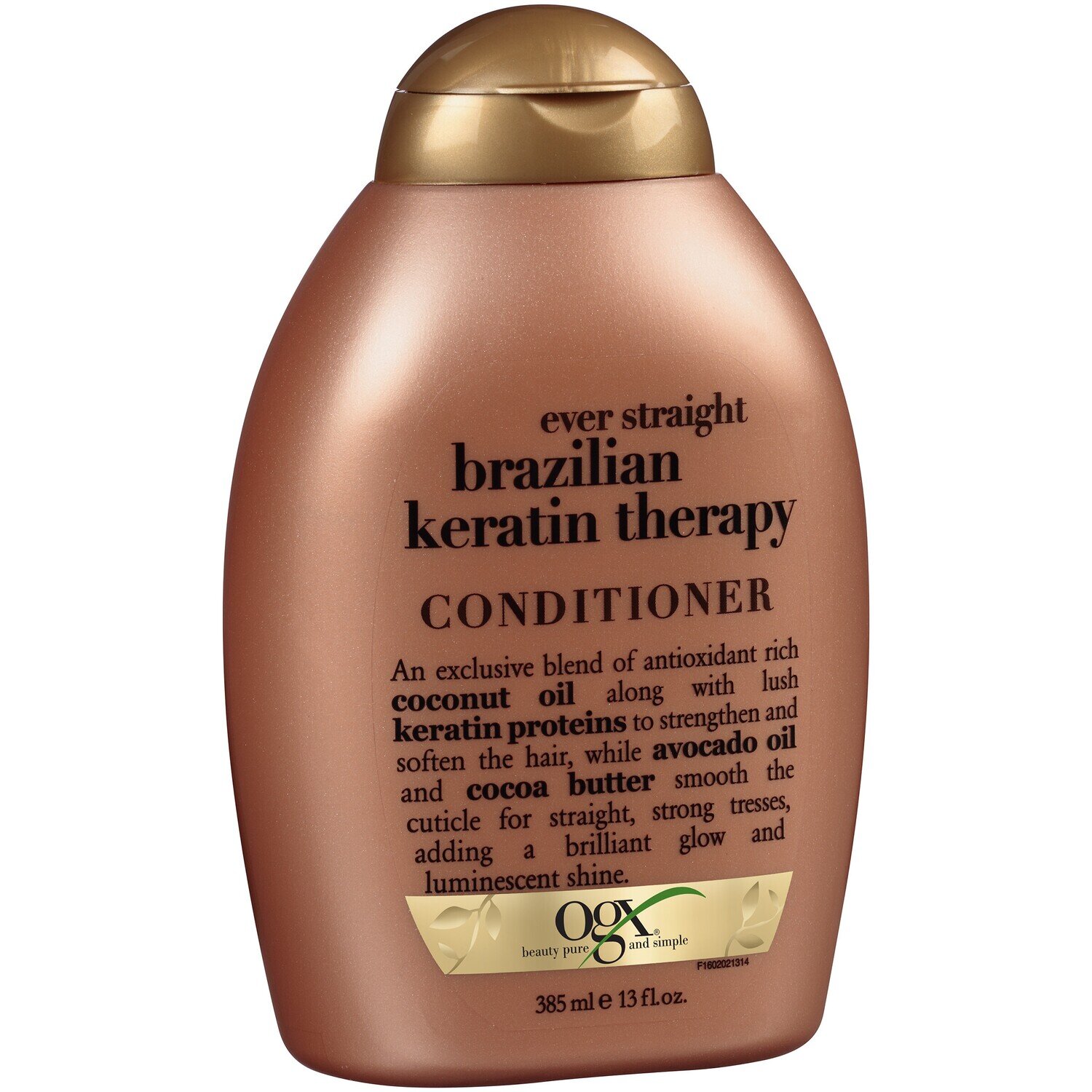 OGX Conditioner, Ever Strengthening + Brazilian Keratin Therapy