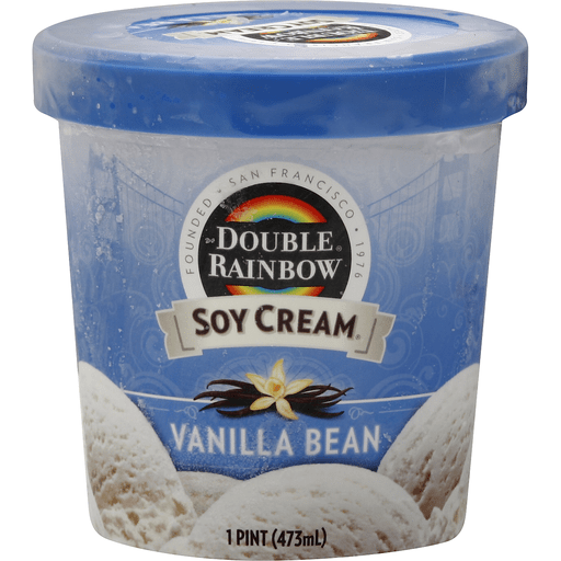 Double Rainbow Soy Cream, Vanilla Bean