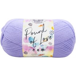 Lion Brand Pound Of Love Baby Yarn-Lavender