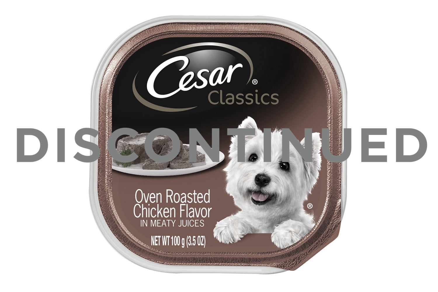 Cesar Canine Cuisine, Oven Roasted Chicken Flavor, Classic Loaf In Sauce