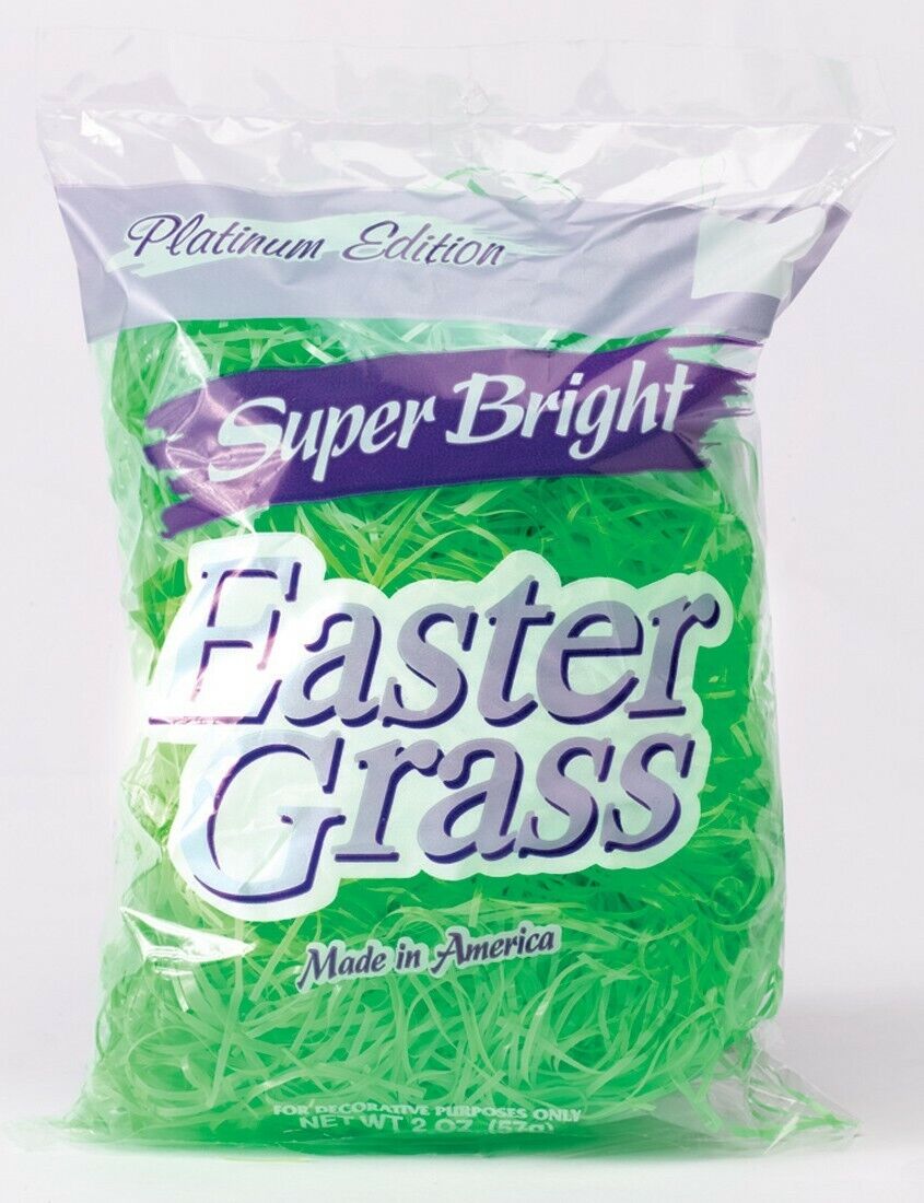 Easter Unlimited Grass Super Bright Yellow 1.5 Oz