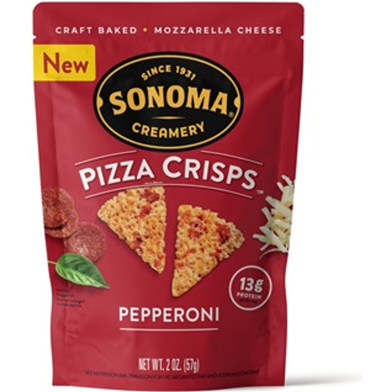 Sonoma Creamery Pepperoni Pizza Crisps, 2 Oz