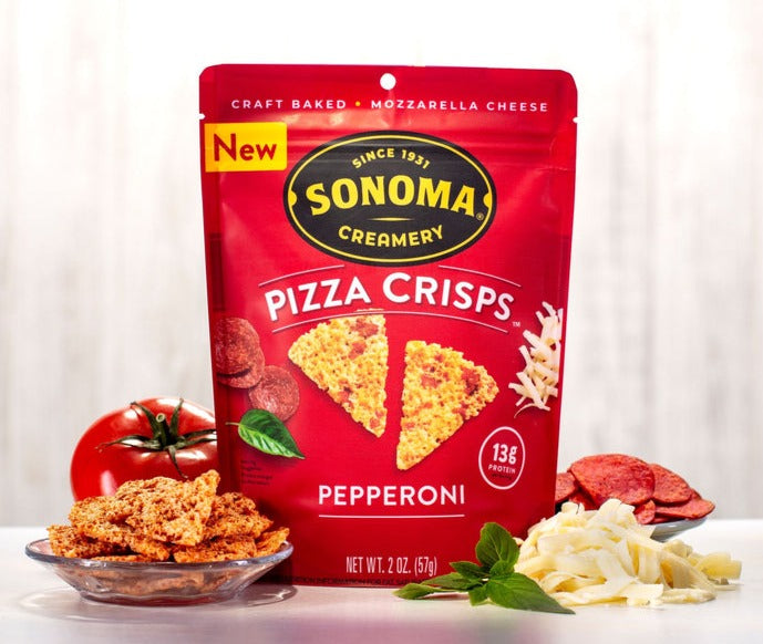 Sonoma Creamery Veggie Supreme Pizza Crisps, 2 Oz