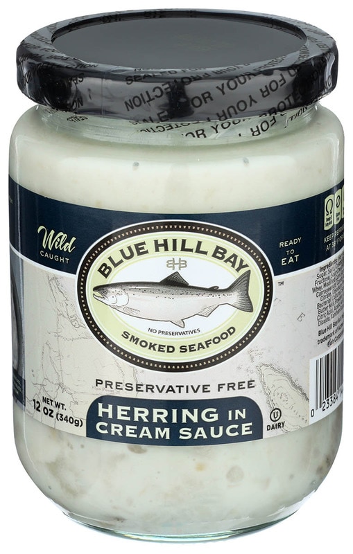 Blue Hill Bay Herring Cream 12 Oz