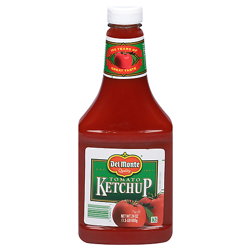 Del Monte Tomato Ketchup 24 Oz Bottle