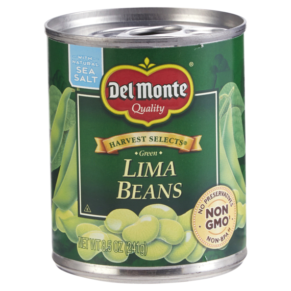 Del Monte Fresh Cut Harvest Selects Green Lima Beans, 8.5 Oz Can