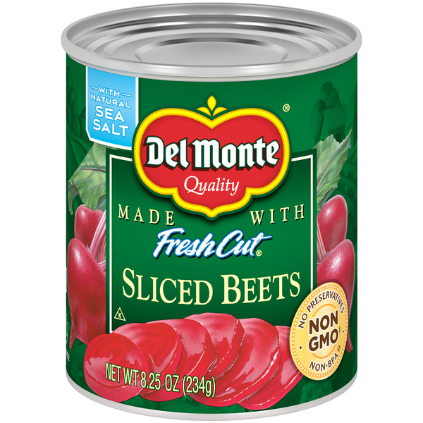 Del Monte Fresh Cut Sliced Beets 8.25 Oz Can