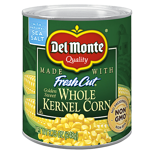 Del Monte Fresh Cut Golden Sweet Whole Kernel Corn 8.75oz