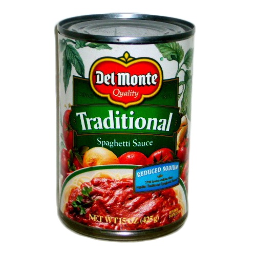Del Monte Spag Sauce 15oz Traditional-whole