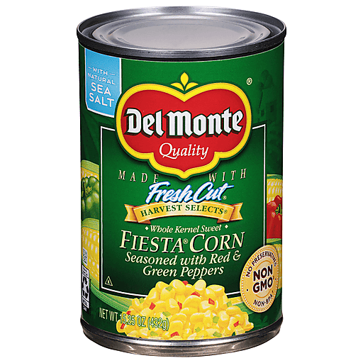 Del Monte Harvest Selects Whole Kernel Sweet Fiesta Corn 15.25 Oz