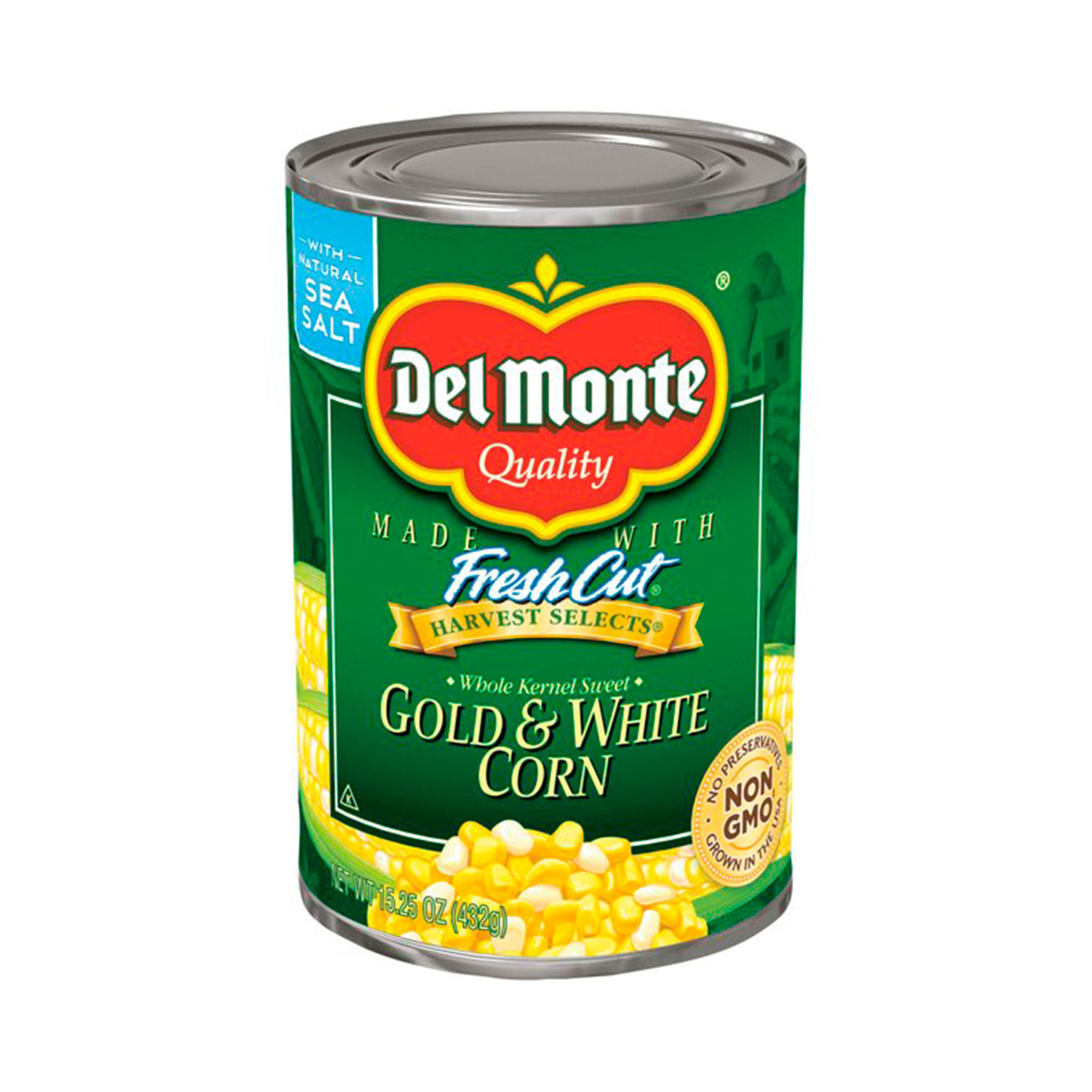 Del Monte Harvest Selects Fresh Cut Gold & White Corn Whole Kernel Sweet
