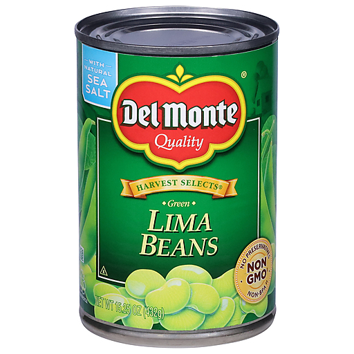 Del Monte Quality Harvest Selects Green Lima Beans, 15.25 Oz