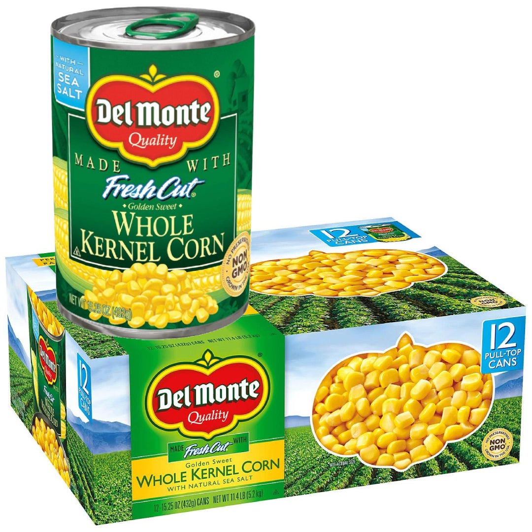 Del Monte Kernel Corn, Whole, Golden Sweet, Fresh Cut 15.25 Oz