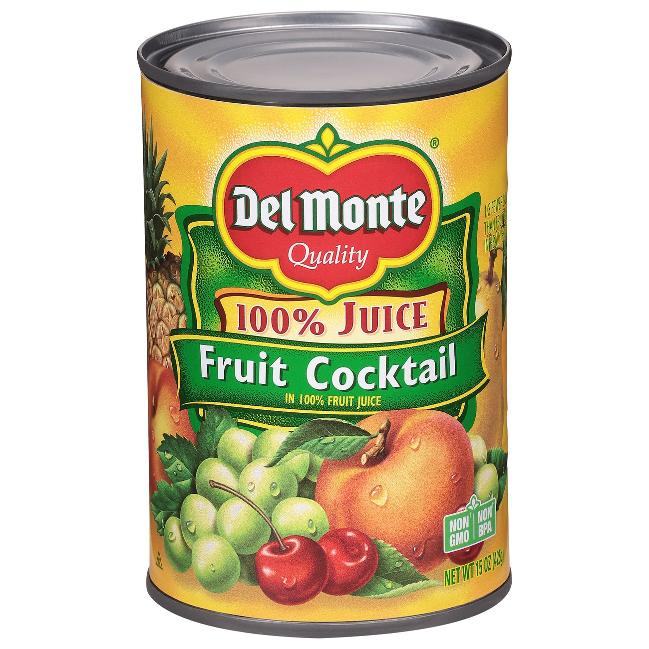 Del Monte Fruit Cocktail In 100% Real Juice - 15oz