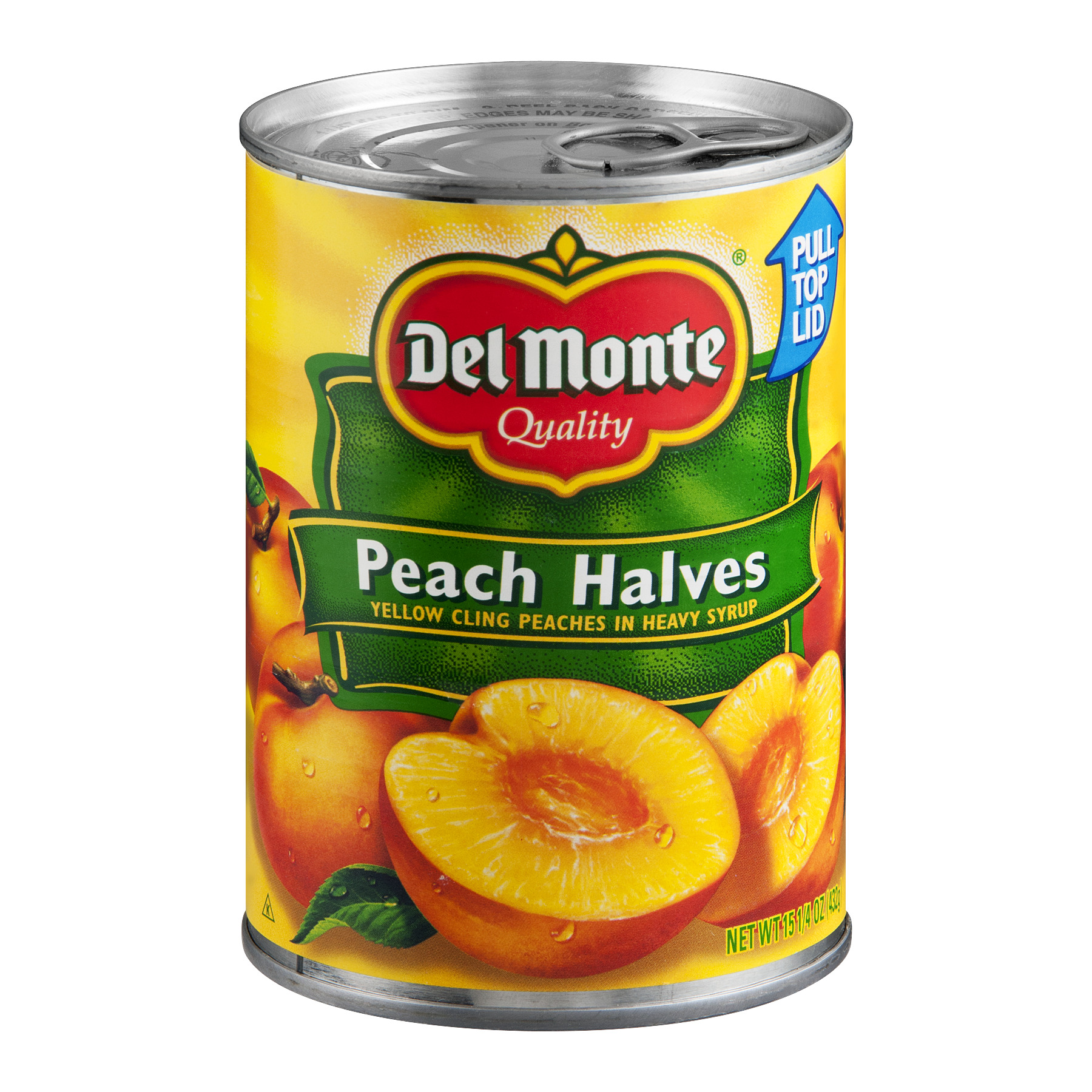 Del Monte Quality Peach Halves 15.25 Oz Can
