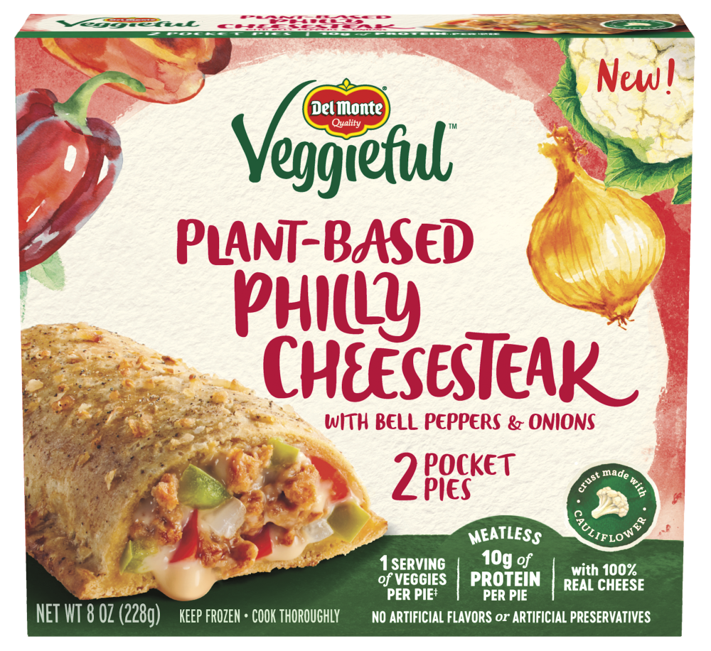 Del Monte Pocket Pies, Philly Real Cheesesteak With Bell Peppers & Onions