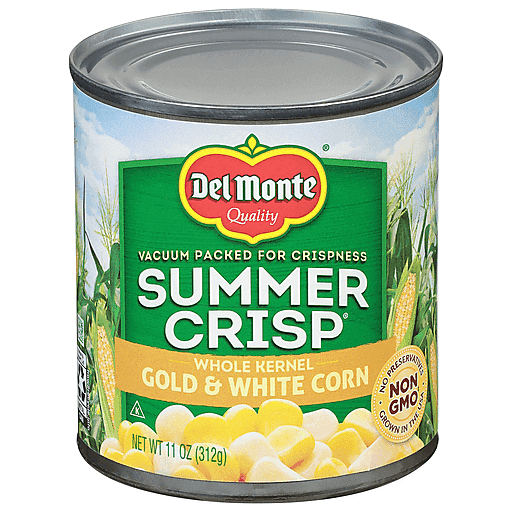 Del Monte Summer Crisp Whole Kernel Sweet Gold & White Corn