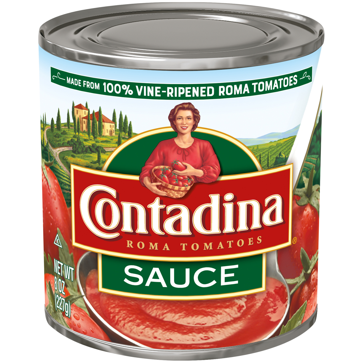 Contadina Roma Tomatoes Sauce 8 Oz. Can