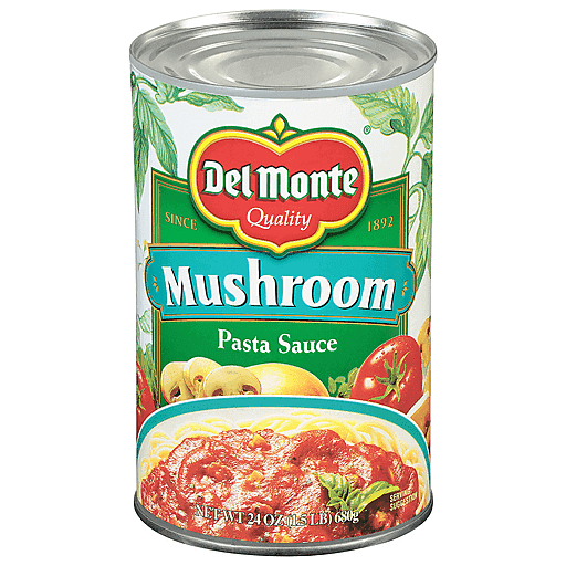 Del Monte Mushroom Pasta Sauce 24 Oz. Can