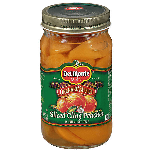Del Monte Orchard Select Sliced Cling In Extra Light Syrup Peaches 20OZ