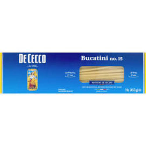 De Cecco Bucatini Pasta - 16 Oz