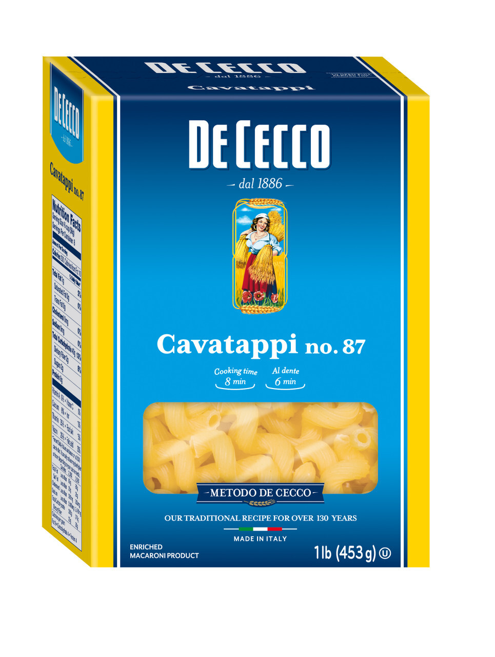 De Cecco Cavatappi Pasta - 16oz