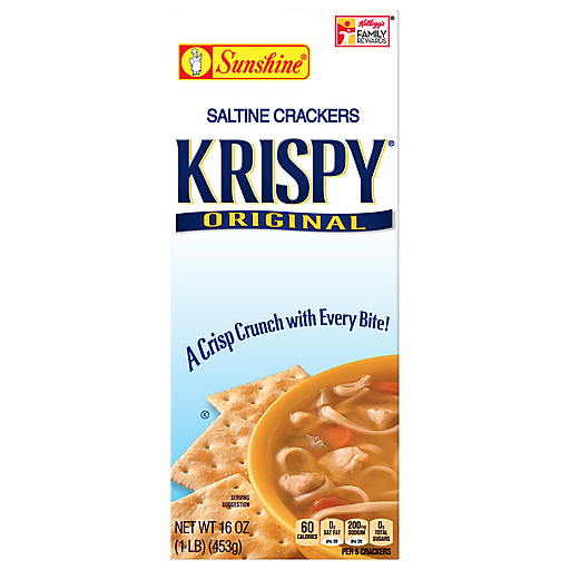 Krispy Sunshine Saltine Crackers - Original 16.00 Oz