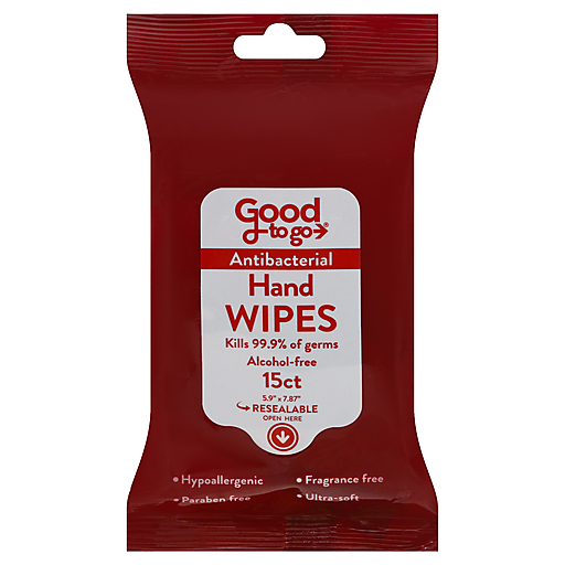 Good To Go Antibacterial Hand Wipes