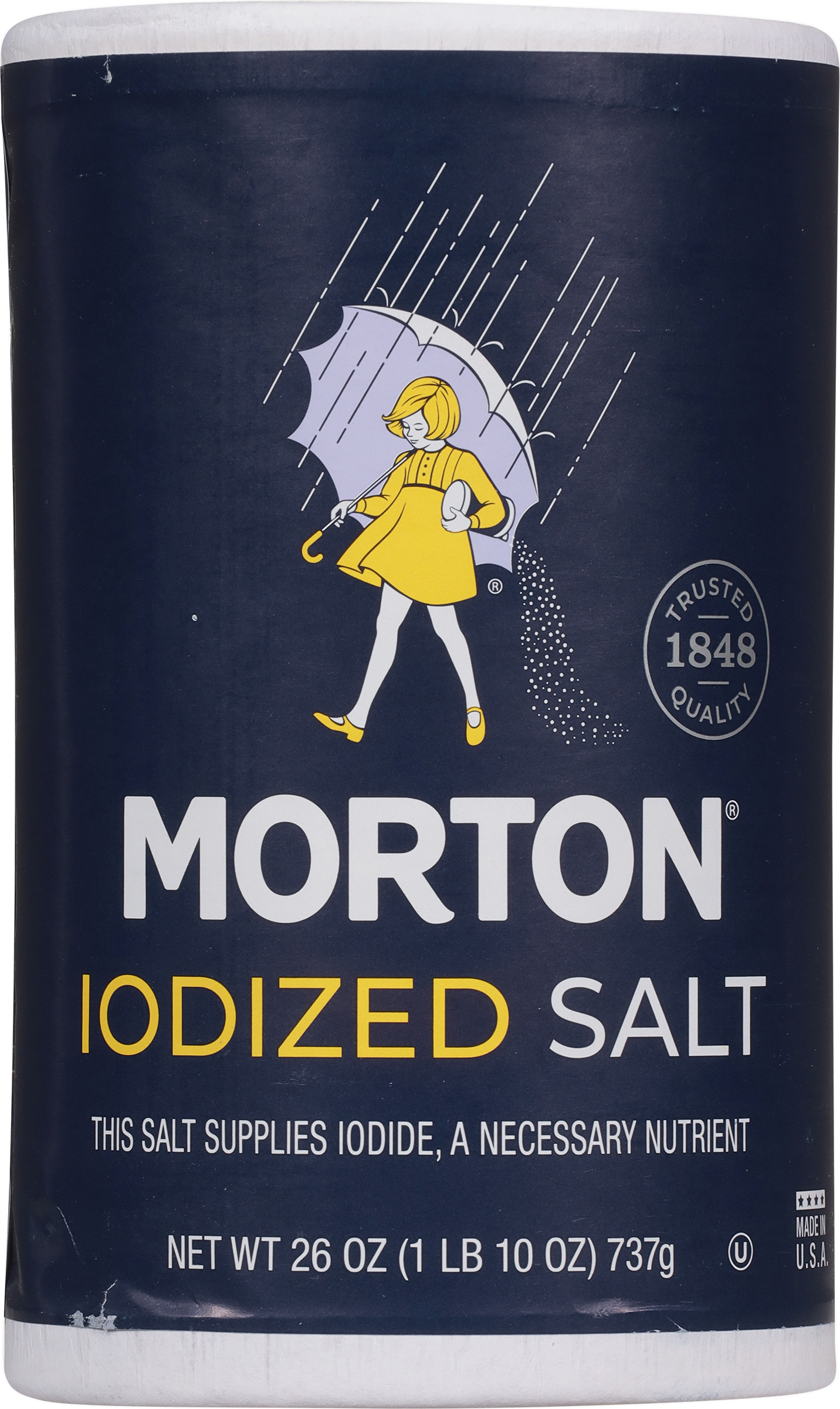 Morton Iodized Salt 26 Oz. Pour Spout