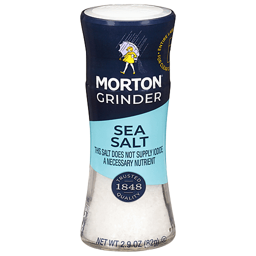 Morton Sea Salt Grinder 2.9 Oz. Bottle