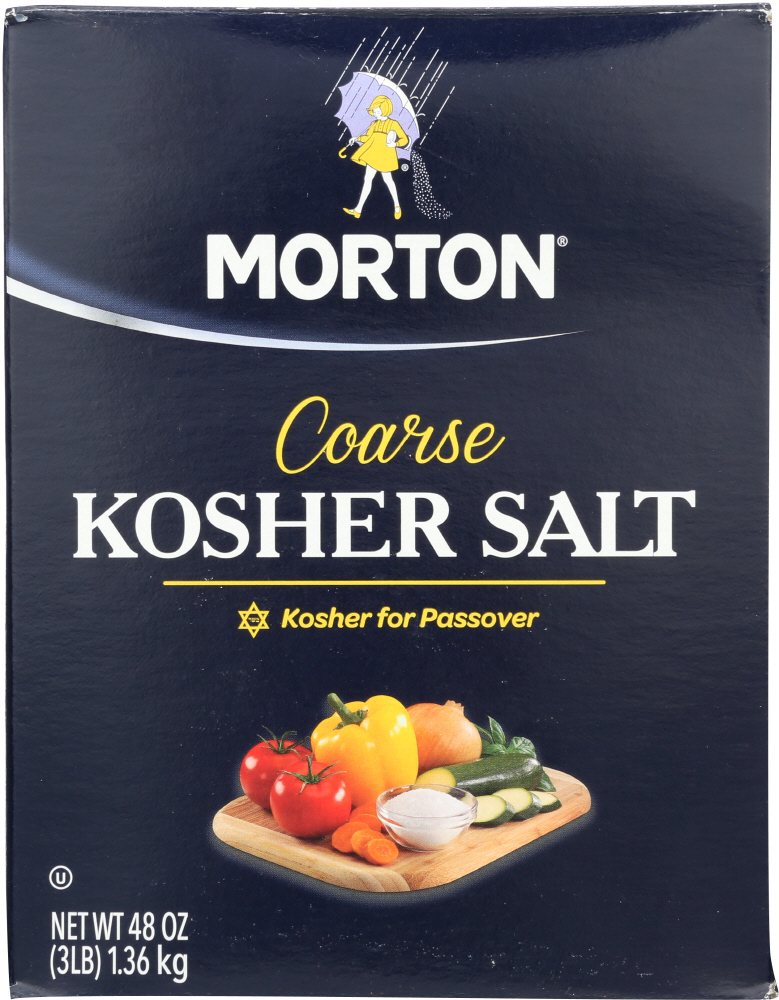 Morton Coarse Kosher Salt 48 Oz. Box