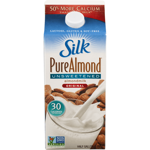 Silk Almond Unsweet Orig Milk – 385
