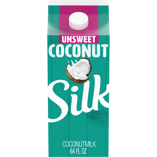 Silk Unsweetened Coconut Milk, Half Gallon