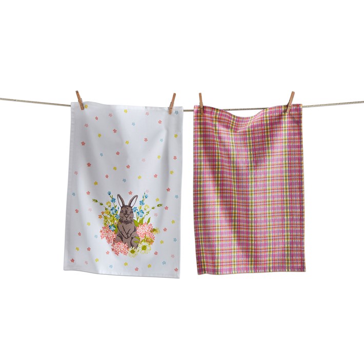 Bunny Dishtowel Set/2