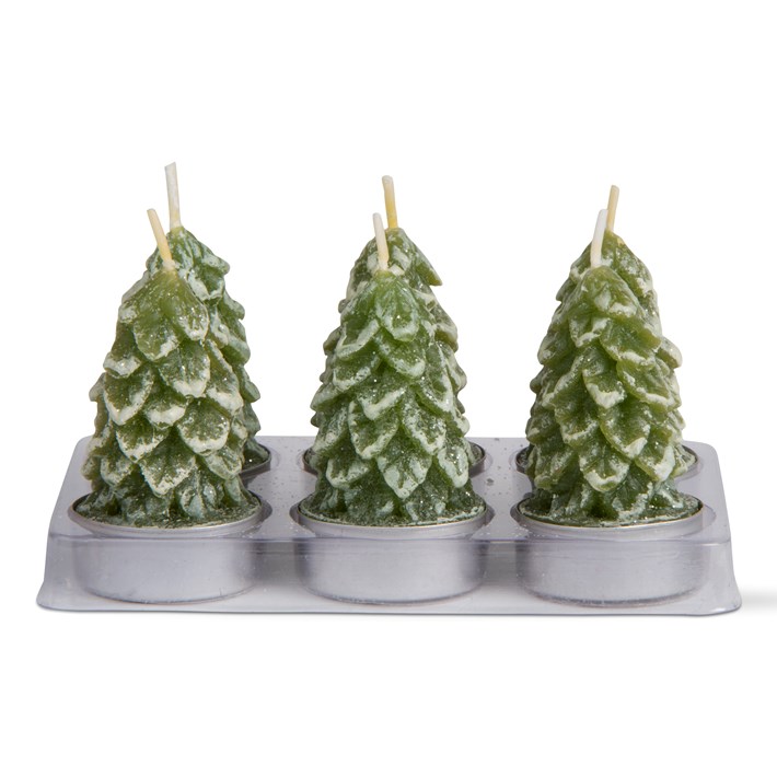 Spruce Tealight Candles Set/6