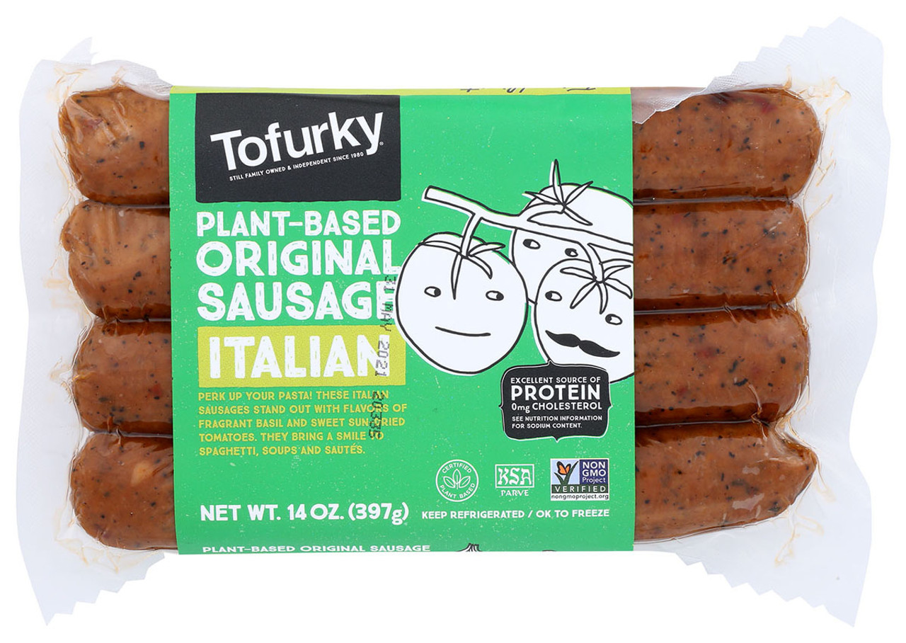 Tofurky Plant-Based Italian Original Sausage 14 Oz