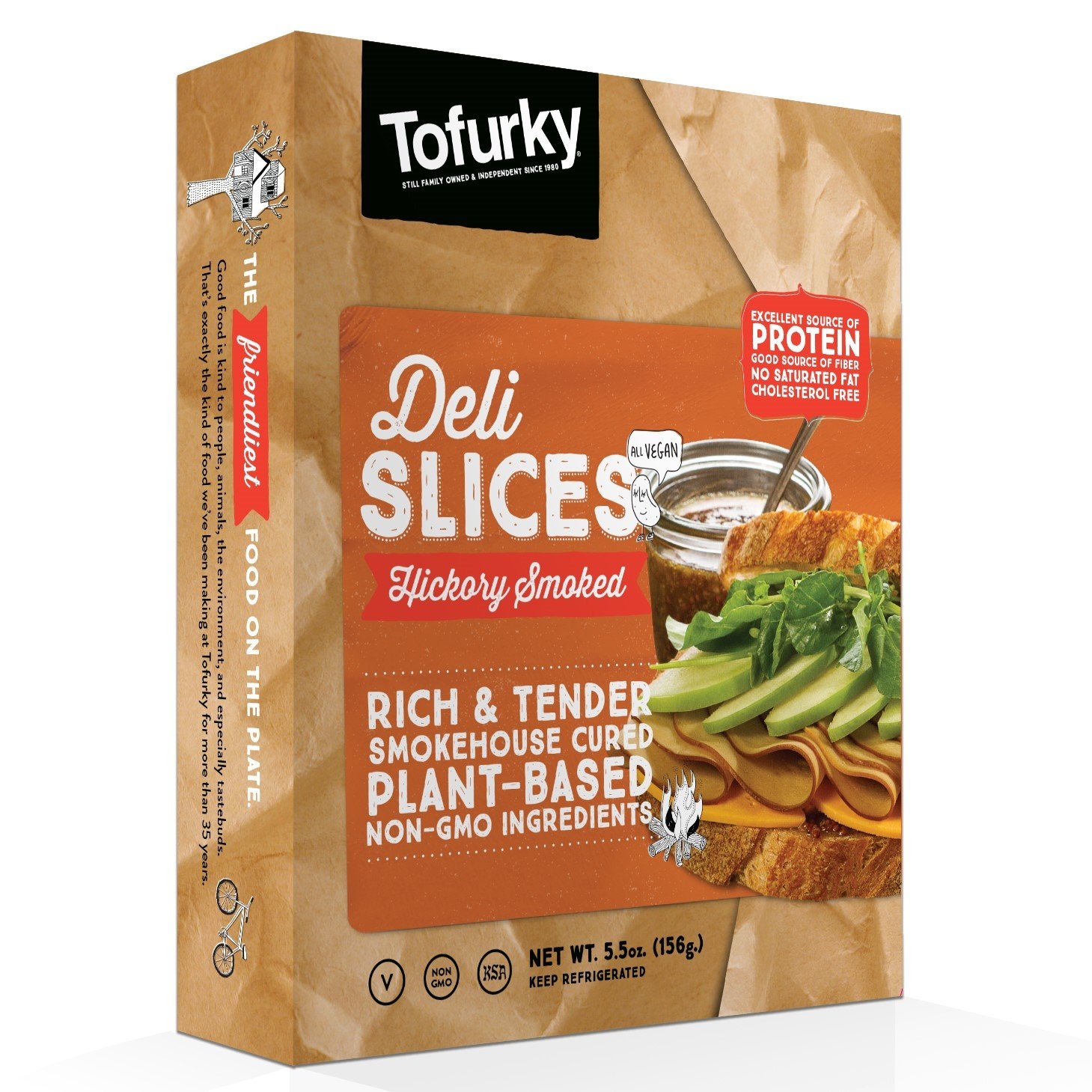 Tofurky Plant Based Hickory Smoked Deli Slices - 5.5oz/15ct